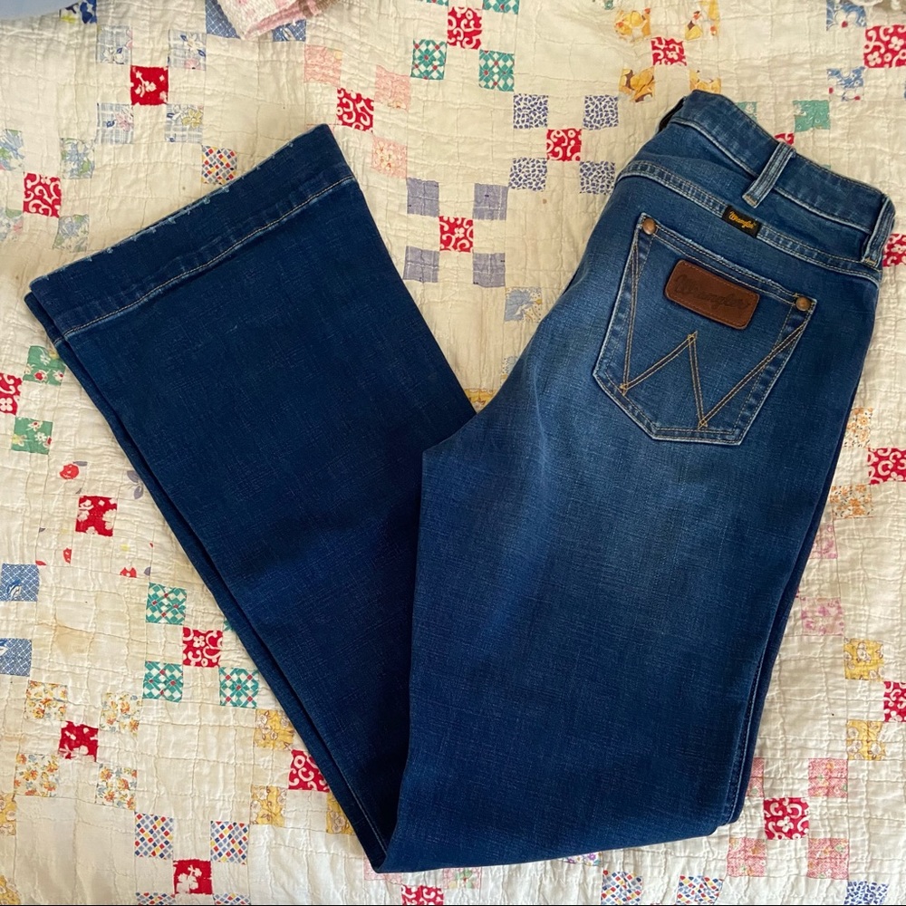 Wrangler Retro High Rise Trouser Jeans